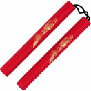 Nunchaku mousse corde Noris - Rouge 30 cm
