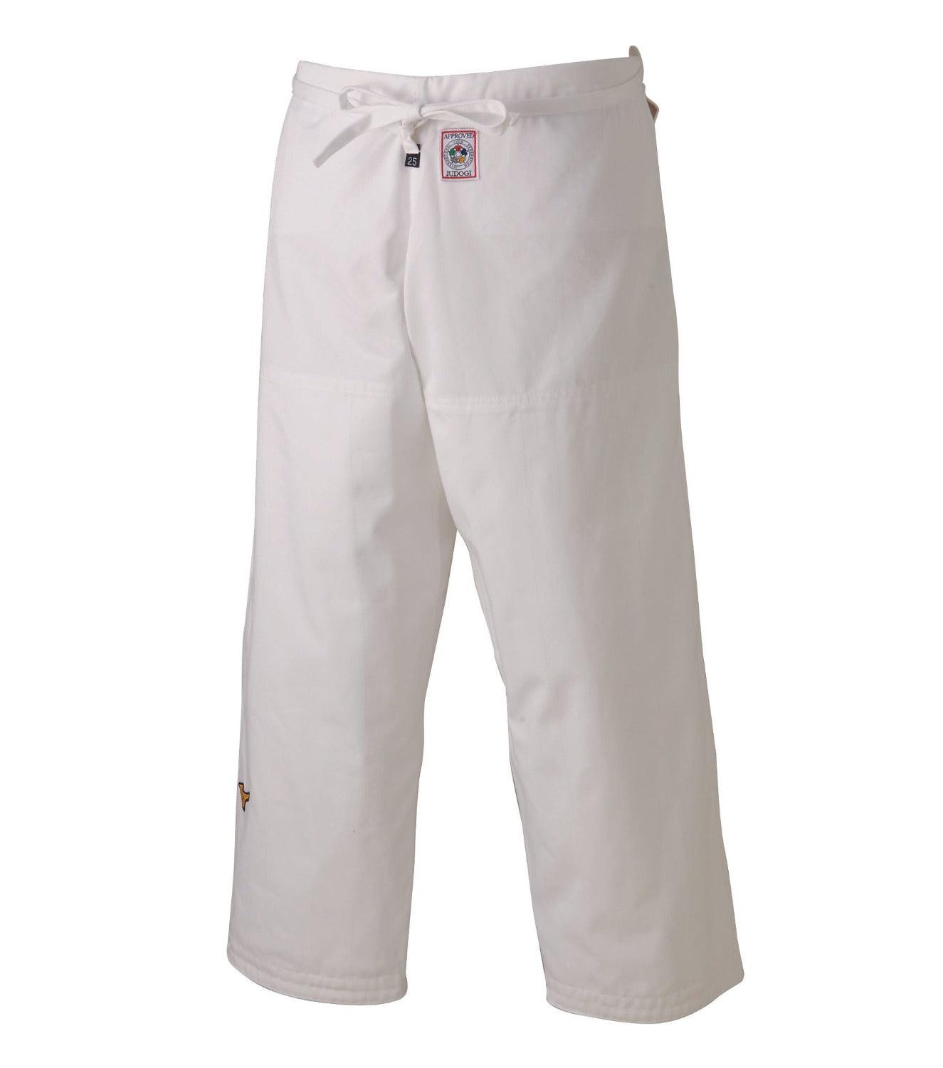 Pantalon de Judo Yusho Blanc IJF 2023 Mizuno - Boutique des Arts Martiaux