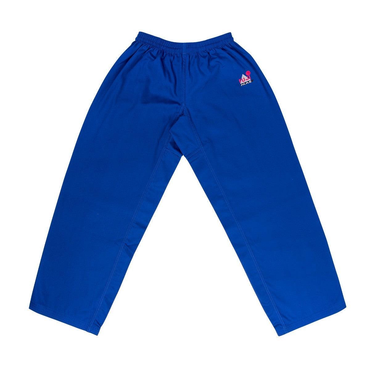 Pantalon de Karate Training Fuji Mae 10015 bleu - Boutique des Arts Martiaux