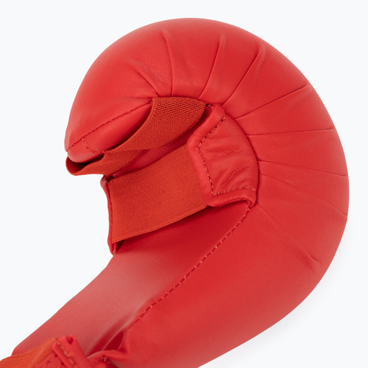 Rembourrage des gants de karate sans pouce Mizuno rouge