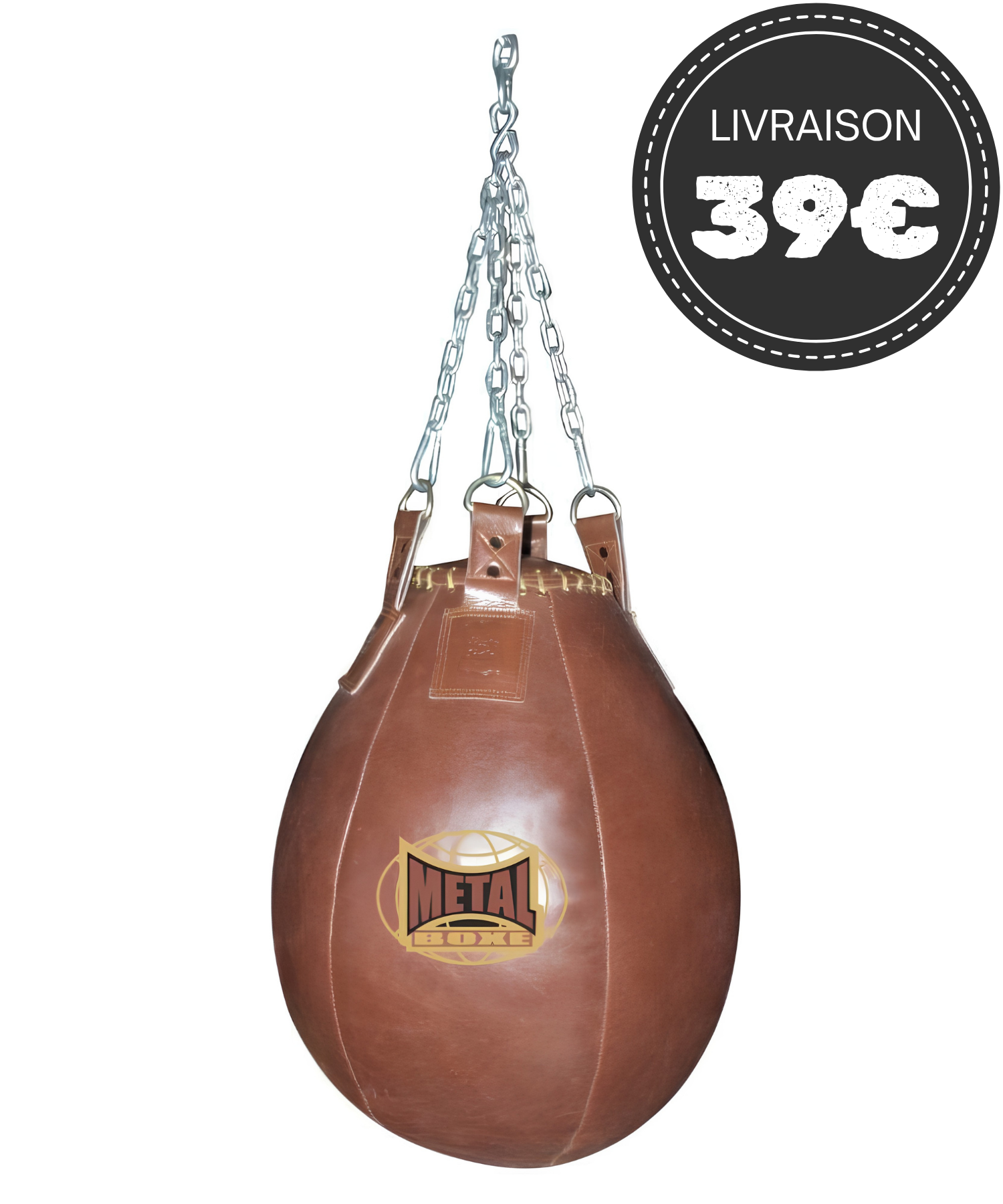 Poire de vitesse cuir XXL Jupiter Metal Boxe