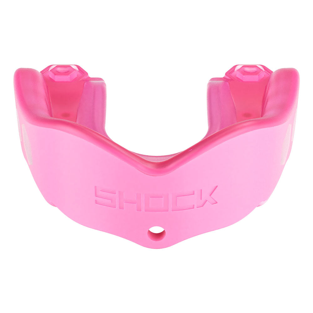 Protège-dents Shock Doctor Gel Max rose, vue de face