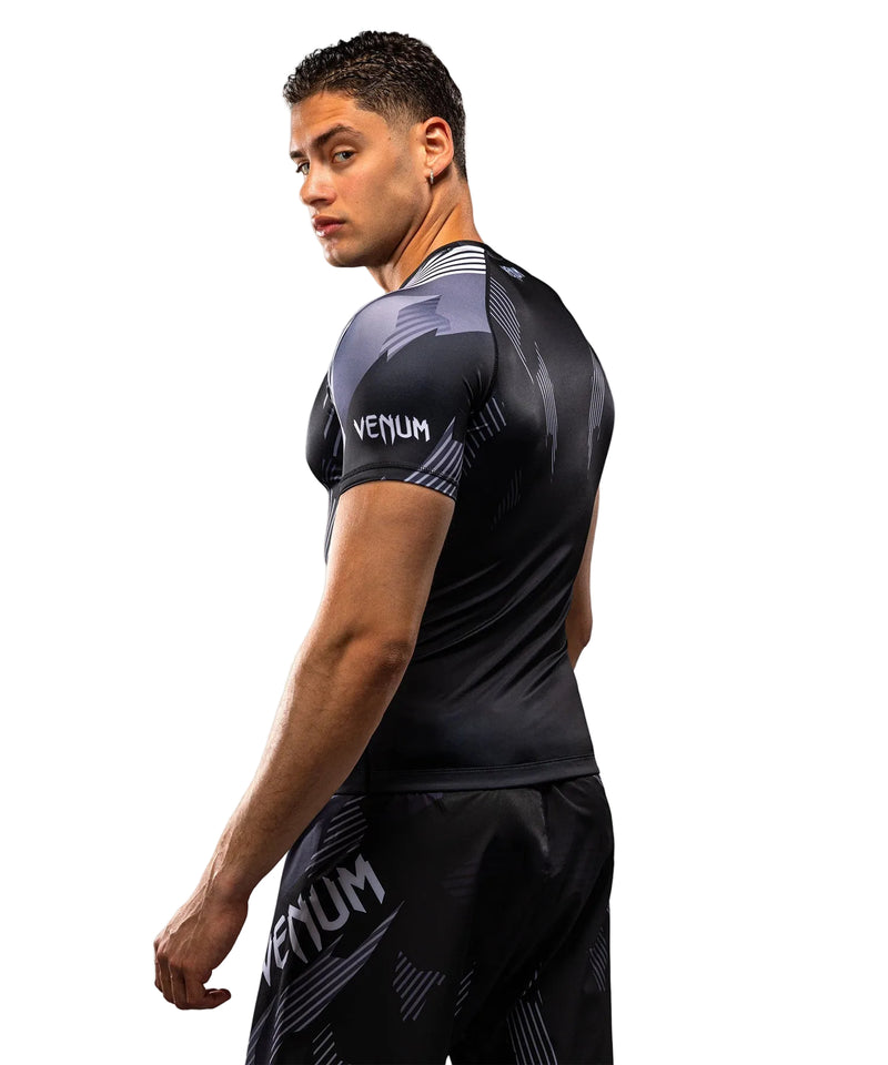 Rashguard Manches Courtes Venum No-Gi 6.0 - Noir/Blanc