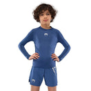 Rashguards Manches Longues pour Enfants - Bleu Royal