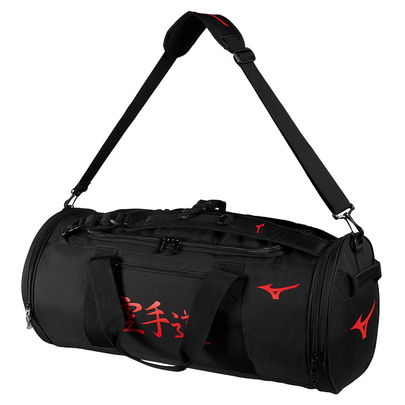 Sac de sport Karate Multiway Mizuno Noir/Rouge