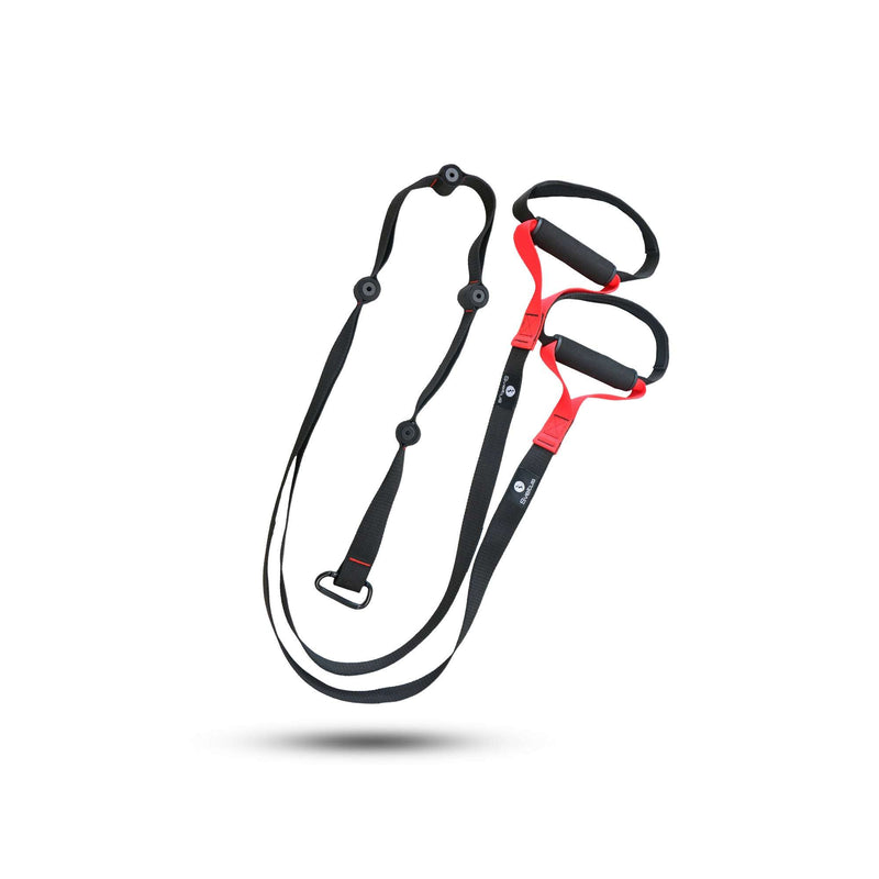 Sangle de suspension noir/rouge Sveltus