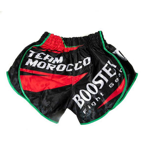 Ranrann – Short De Boxe Enfant Garçon – Muay Thai, MMA, Kickboxing – Taille élastique – 5-16 Ans – Fente Latérale