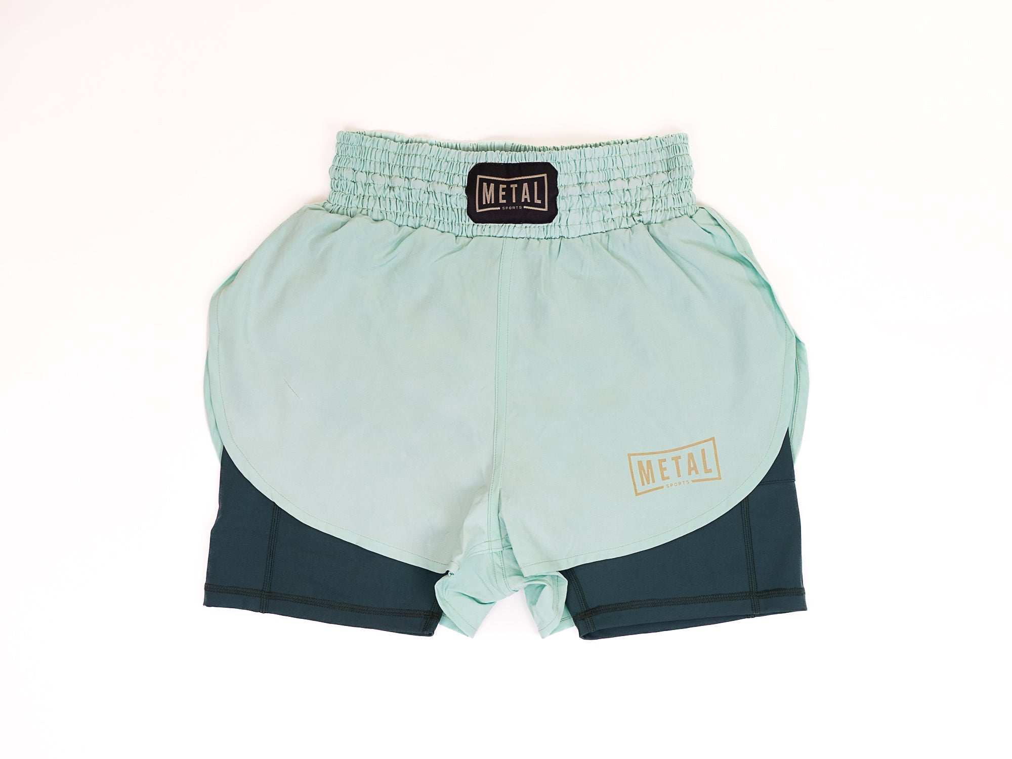 Short MMA femme 2 en 1 Metal Boxe Deep Waters pour entraînements intensifs avec confort et maintien optimal