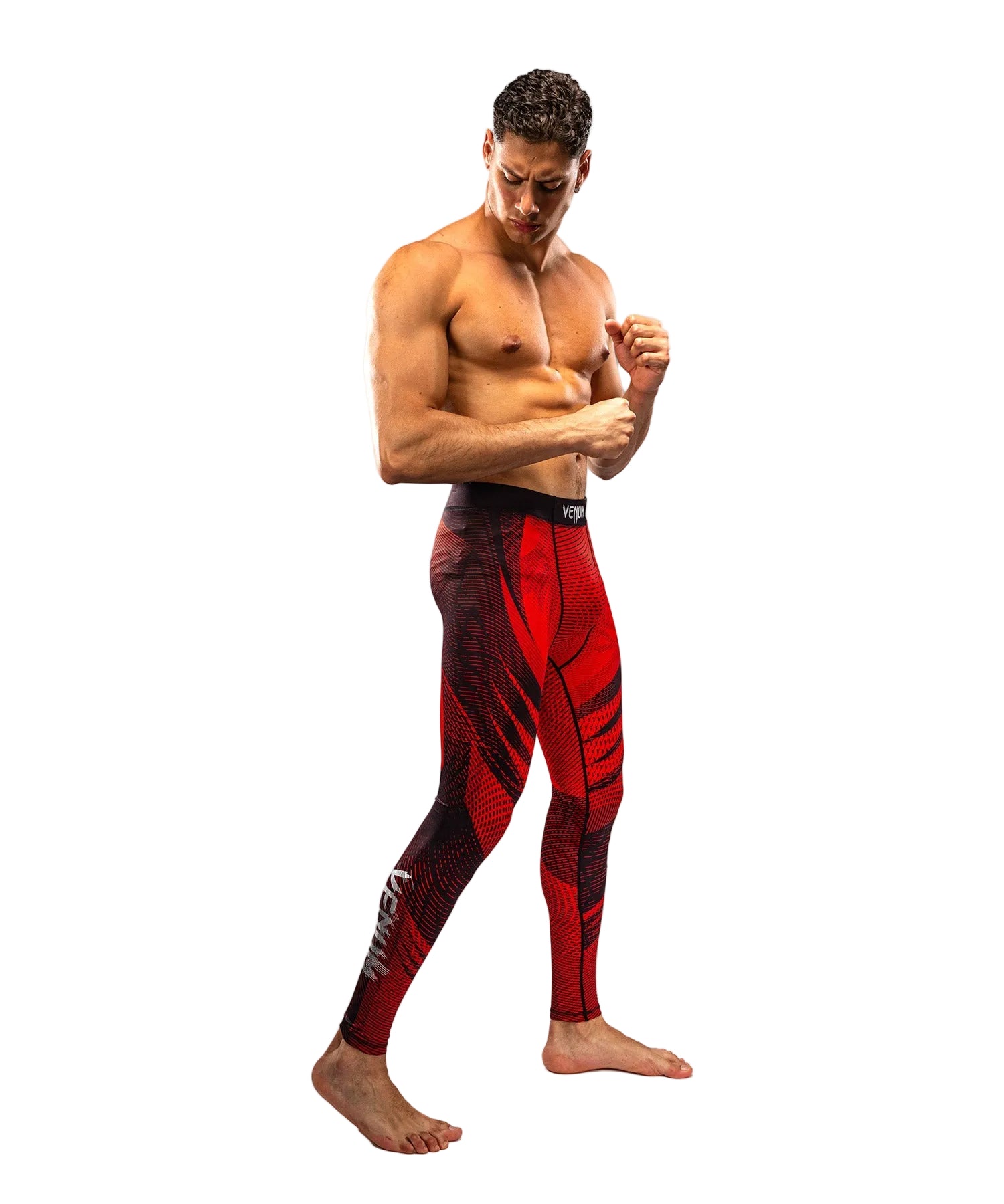 Spats Venum Galactic 3.0 Rouge/Argent pour l'entraînement