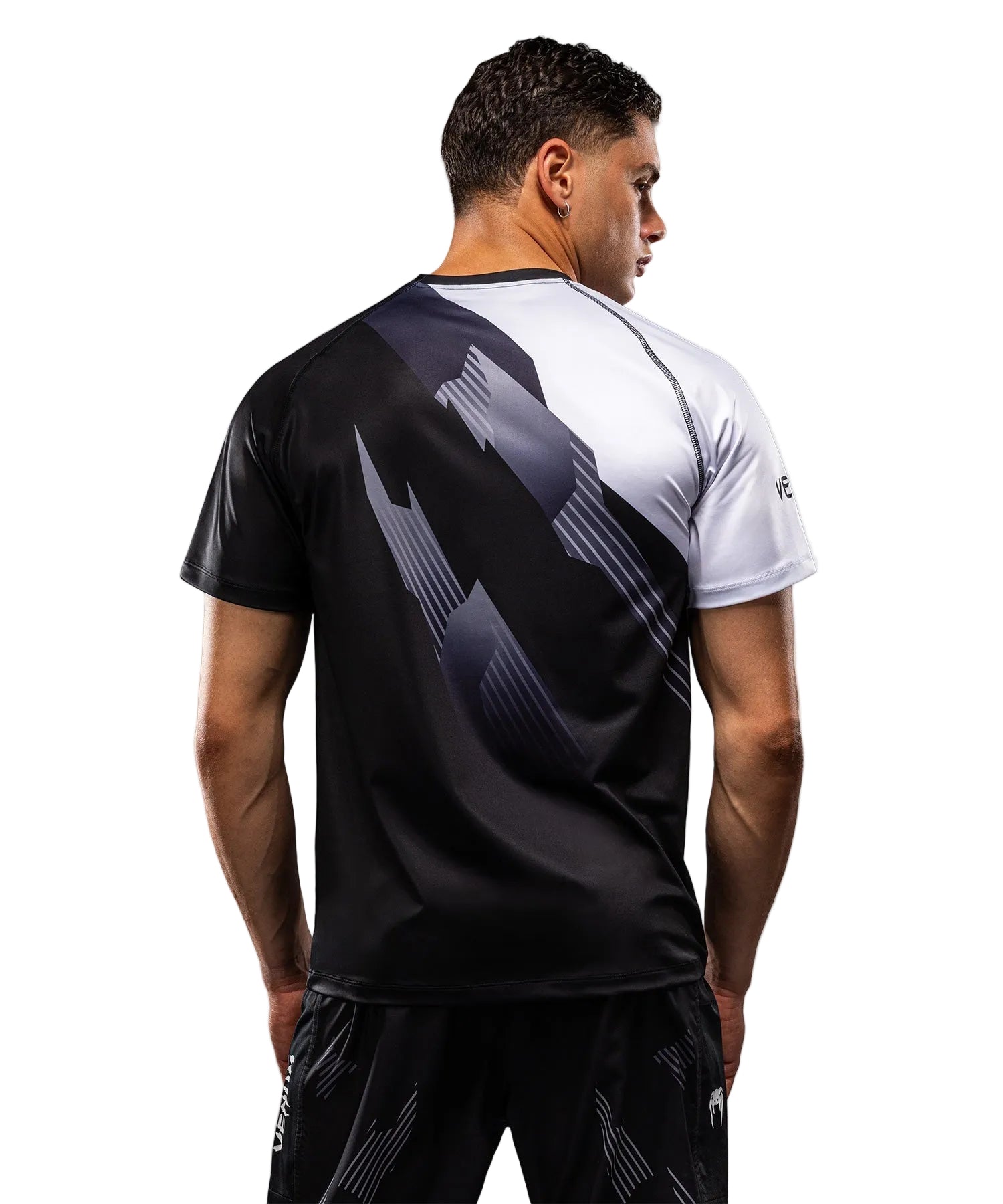 T-shirt Dry Tech Venum No-Gi 6.0 Noir/Blanc vue de détail