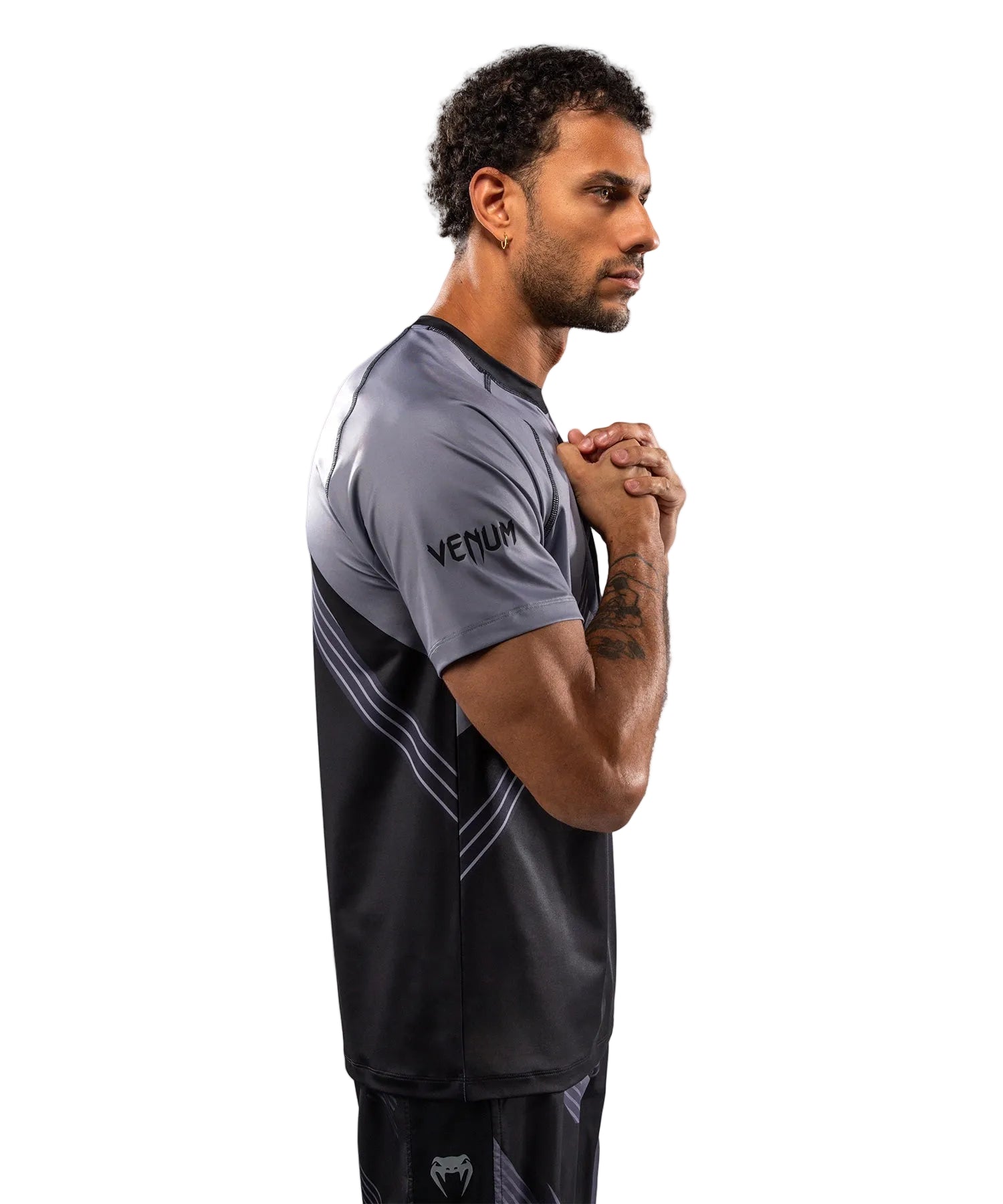 T-shirt Dry Tech Venum No-Gi 6.0 Noir/Gris disponible à la Boutique des Arts Martiaux