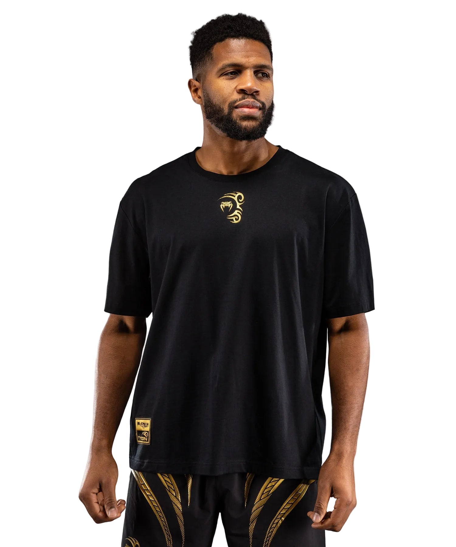T-shirt Venum x Mike Tyson Tiger Noir/Or