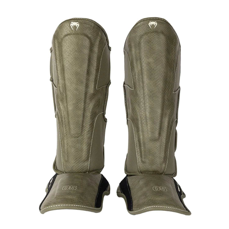Venum Impact Evo Scales Protège-tibias – Vert Armée