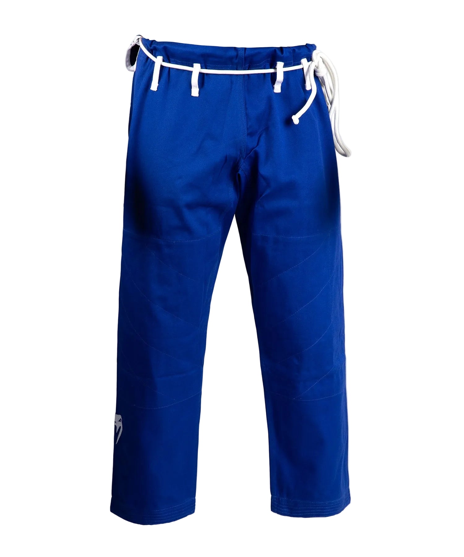 Kimono Venum Contender 3.0 bleu pour jiu-jitsu brésilien avec veste 380g en coton Pearl Weave et col mousse EVA.