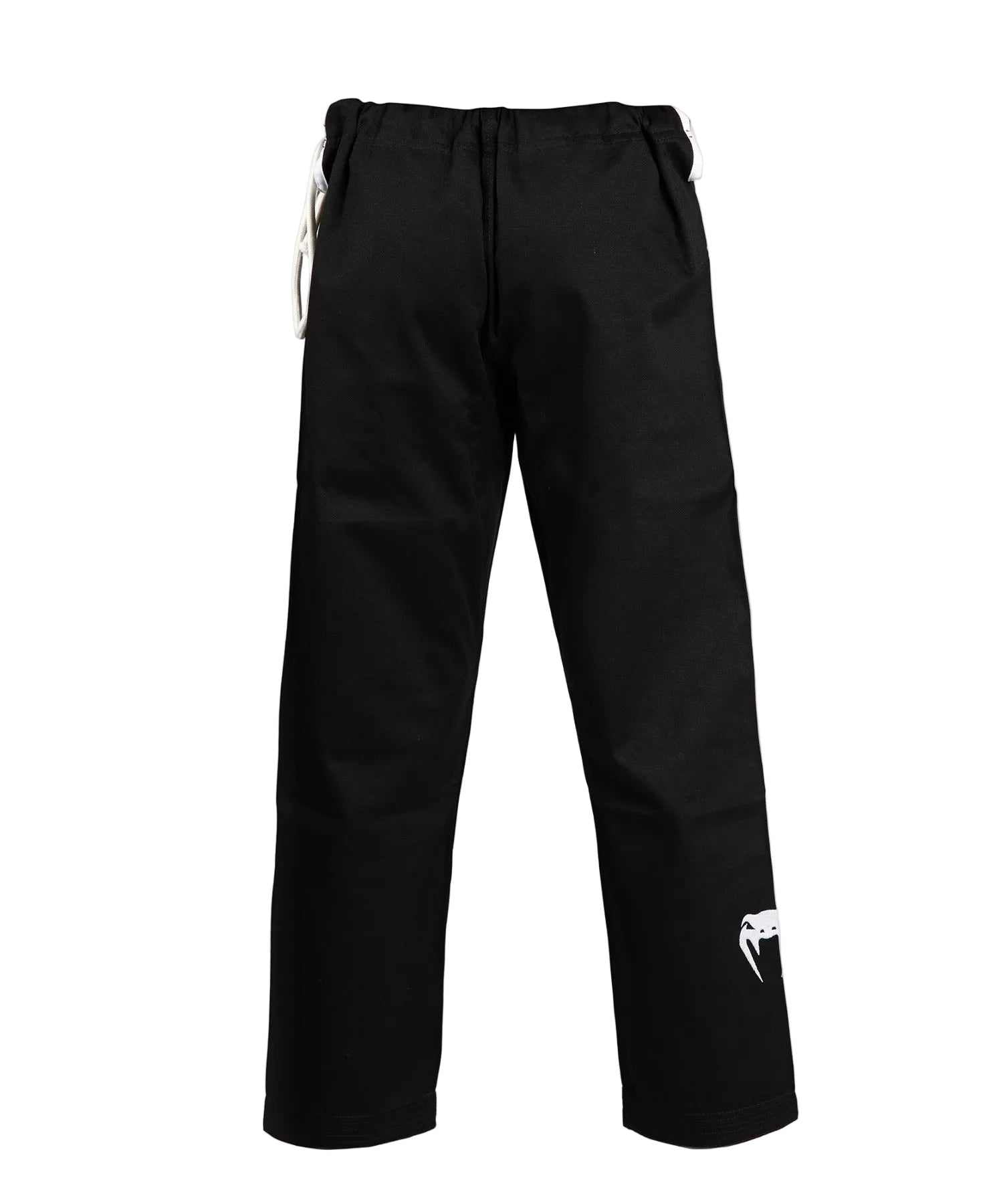Kimono Venum Contender 3.0 noir en coton Pearl Weave 380g avec col mousse EVA et logo Venum au dos