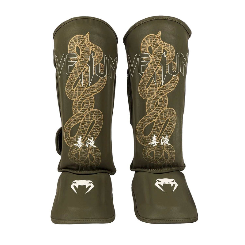 Venum Serpenti Protège-tibias – Kaki/Bronze/Ivoire