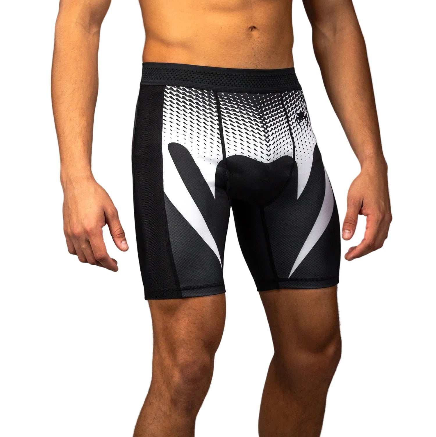 Short de compression JJB Venum No Gi noir et blanc pour jiu-jitsu brésilien et MMA
