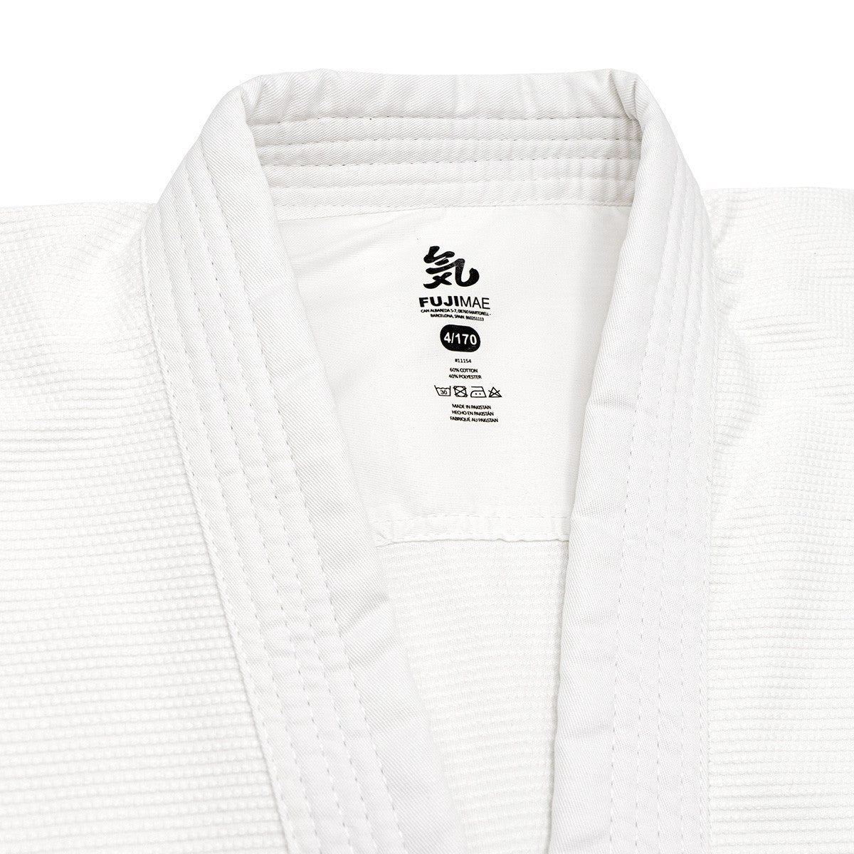 Veste Aïkido FUJIMAE Ki Lightweight, manches raccourcies