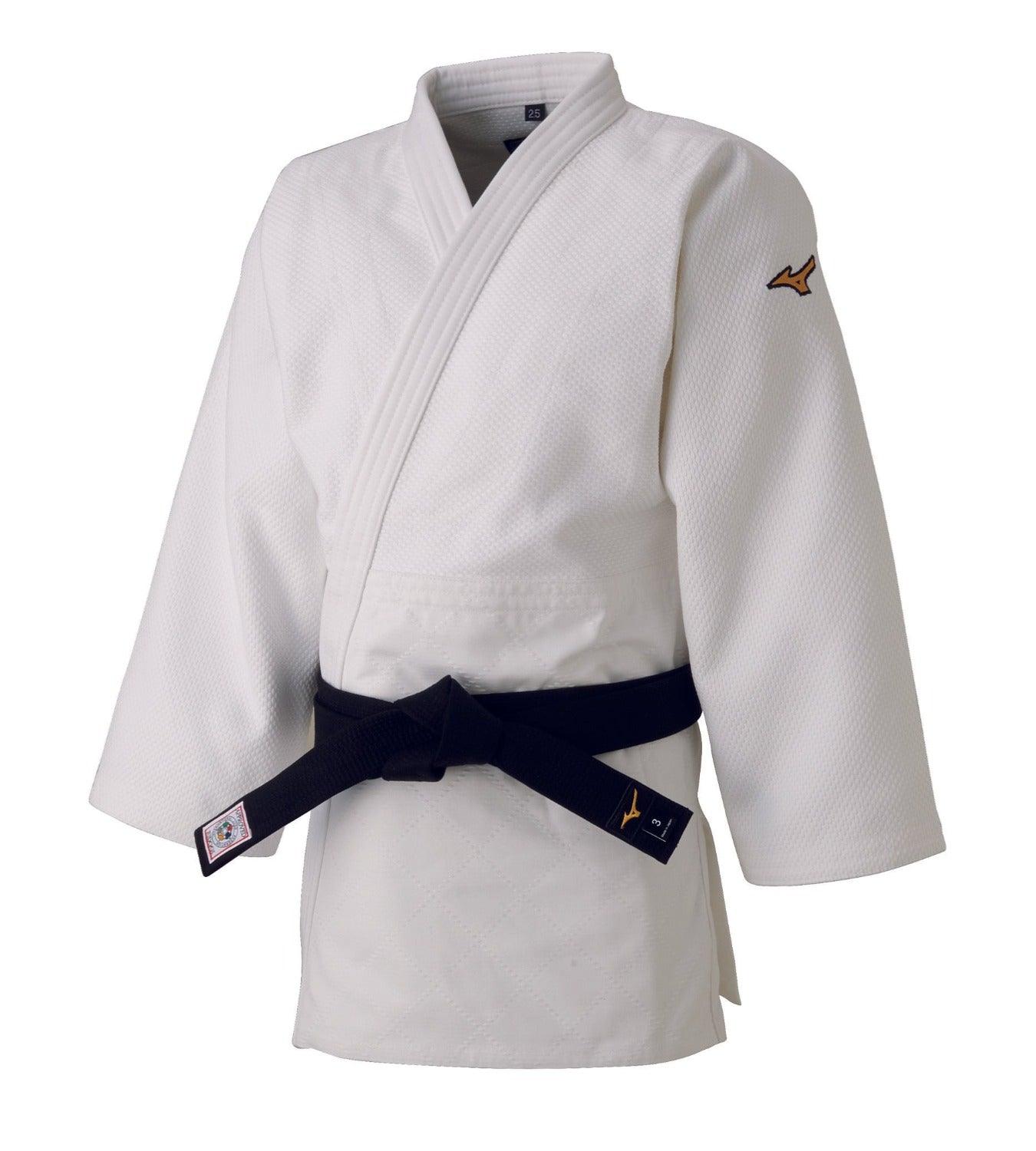 Veste de Judo Mizuno Yusho Best IJF 2023 - Blanc - Boutique des Arts Martiaux