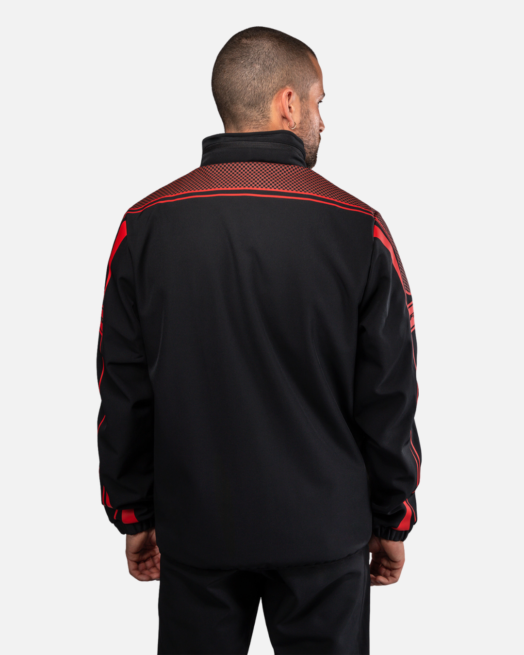 Veste UFC Venum Fight Week Noir Rouge détail 4