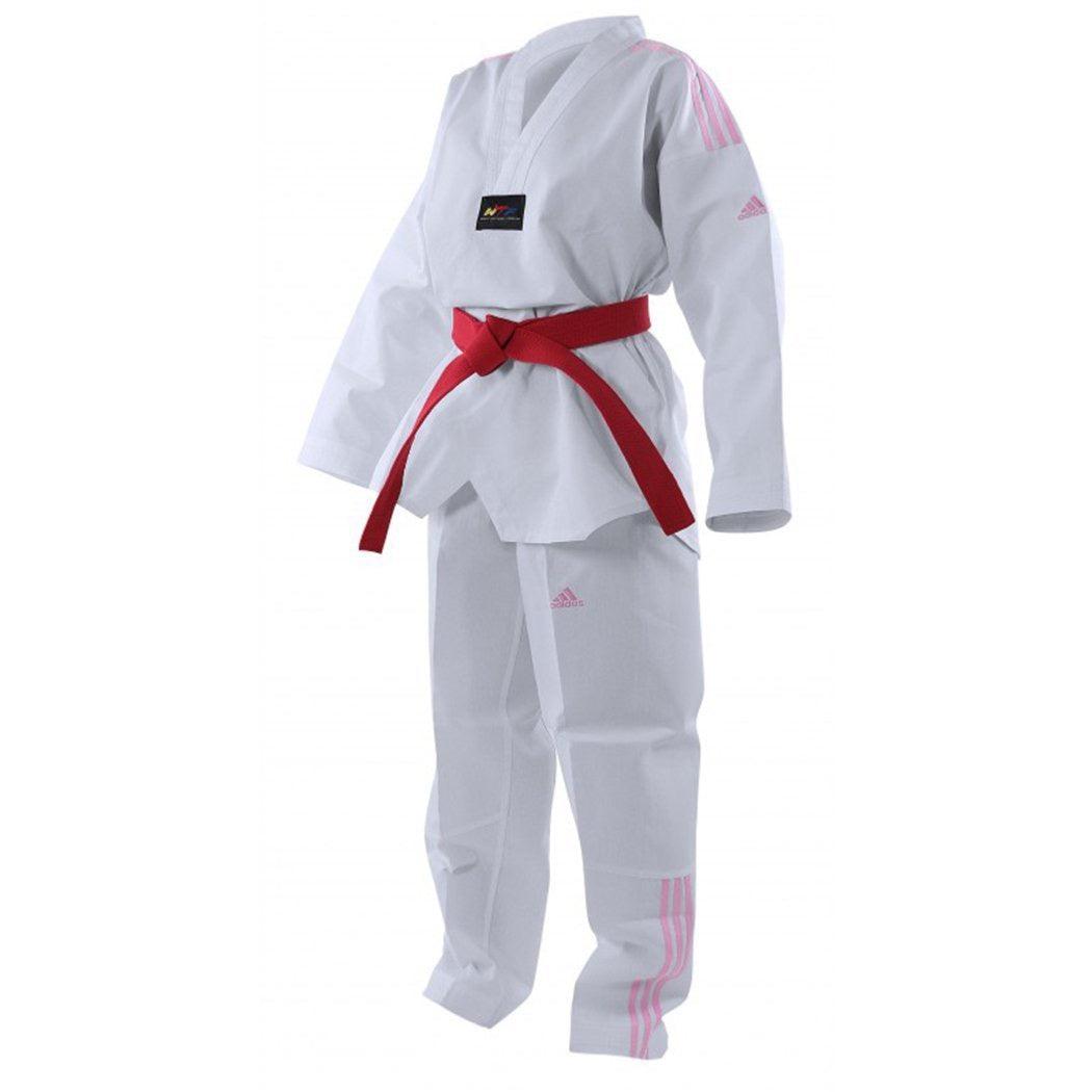 dobok-taekwondo-adidas-bandes