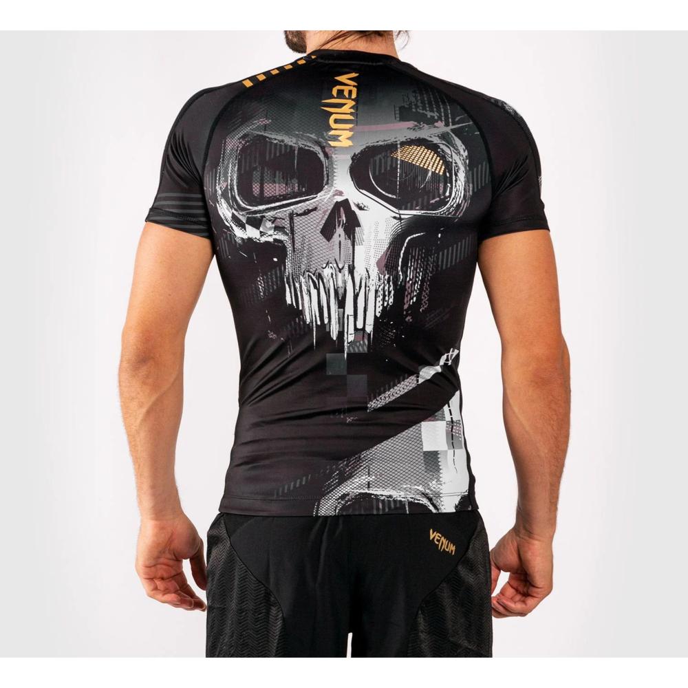 t-shirt-de-compression-venum-skull-manches-courtes