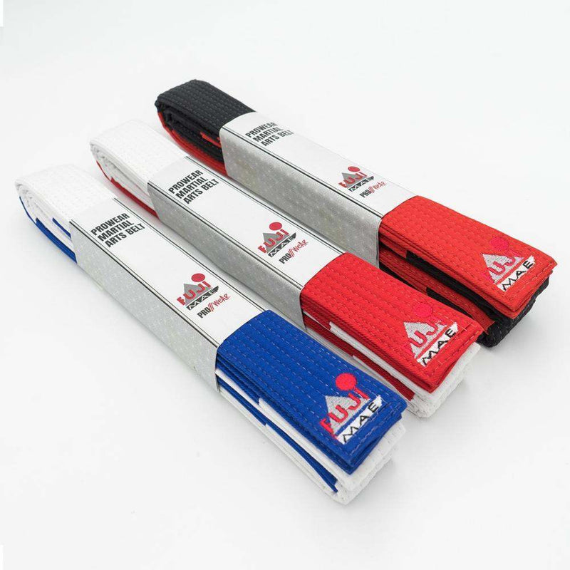 Ceinture de Maître Arts Martiaux FUJIMAE ProWear Styles Bicolore