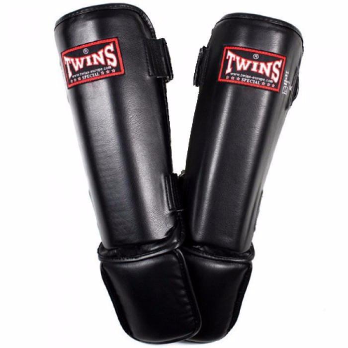 Protège-tibias de boxe en cuir pour enfants • Fight Zone