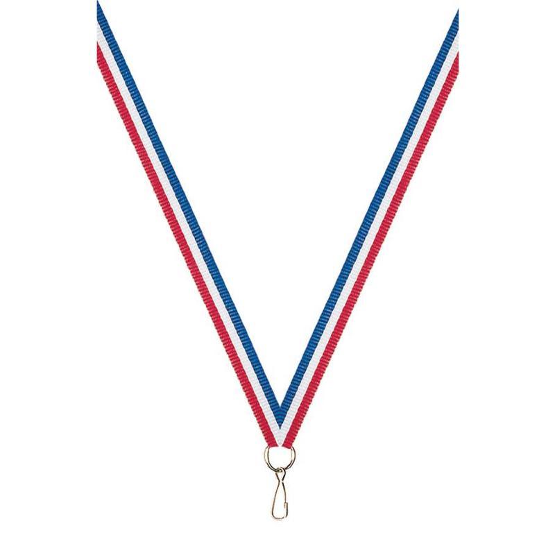Ruban tricolore pour médaille - Boutique des Arts Martiaux et Sports de Combat