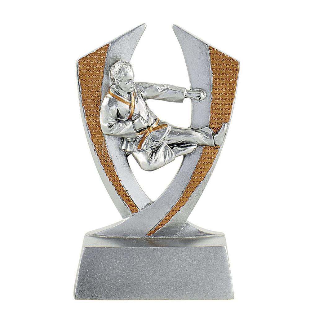 Formano Figurine Grenouille Arts Martiaux Karaté Judo – 16 Cm, Polyrésine Multicolore