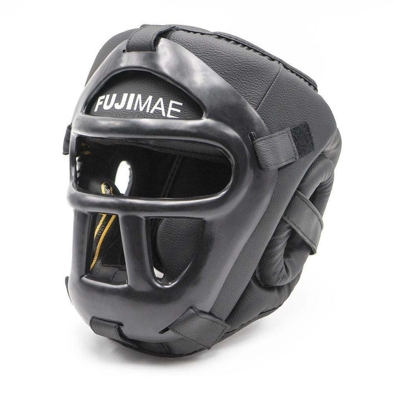 Casque Sparring FUJIMAE avec Grille Amovible – Protection Intégrale