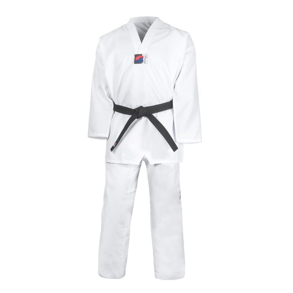 Dobok de Taekwondo Basic Col Blanc - Fuji Mae - Boutique des Arts Martiaux