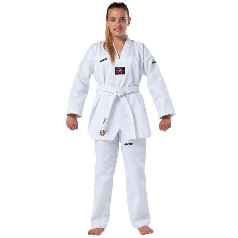 Dobok Taekwondo Victory Kwon - Col Blanc ou Noir