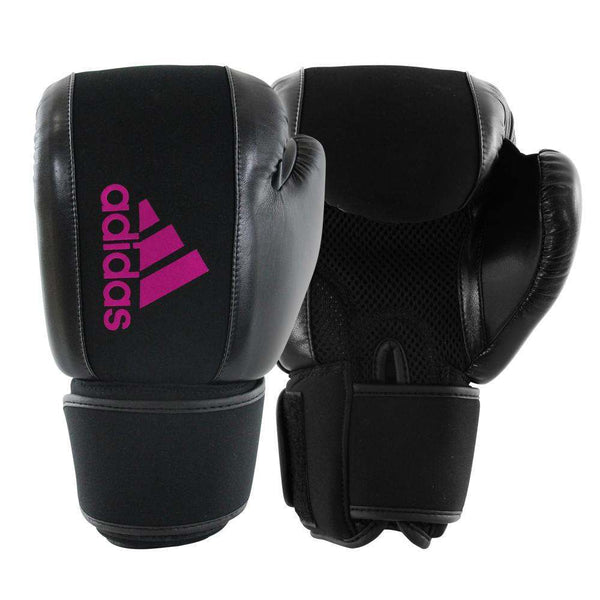 Gants de Fitness Boxing Adidas Aeroready Lavables Noir Rose