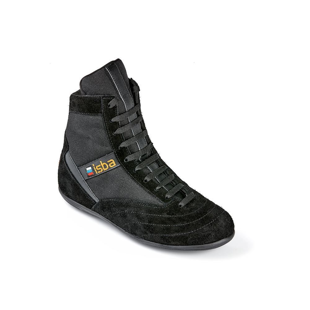 Isba - Chaussures de boxe française et savate Absorber Noir - Boutique des Arts Martiaux