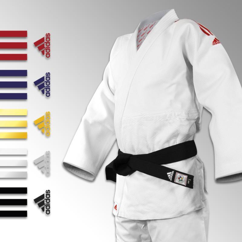 Kimono de Judo Adidas Millenium J990 à bandes - Boutique des Arts Martiaux