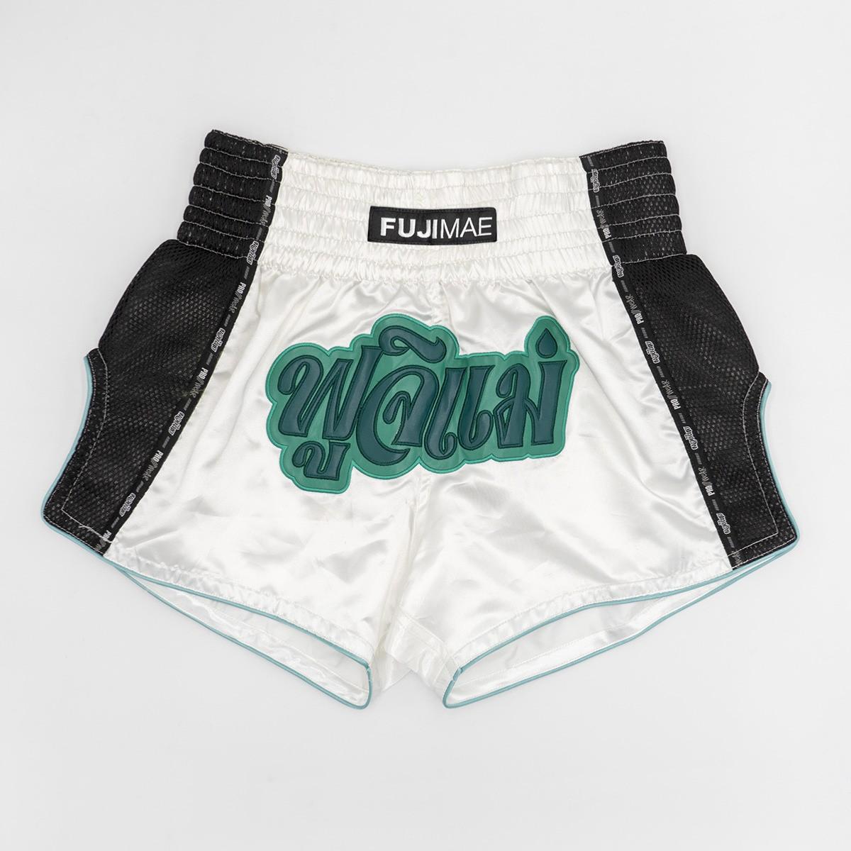 Short boxe Thaï FUJIMAE ProWear 2.0 White