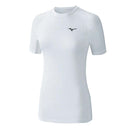 Rashguard Mizuno Bio Gear Manches Courtes Femme - Blanc