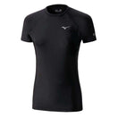 Rashguard Mizuno Bio Gear Manches Courtes Femme - Noir